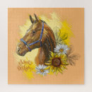 Recherche de tête de cheval puzzles Équitation