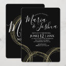 Recherche de ensembles mariage invitations Noir