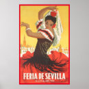 Recherche de danseuse flamenco posters vintage
