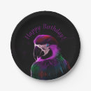Recherche de fractale assiettes en papier Violet