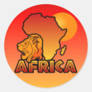 Recherche de lion rouge autocollants Jaune