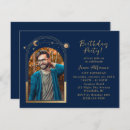 Recherche de blue gold anniversaire invitations Parti
