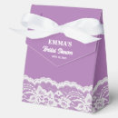 Recherche de dentelle ballotins Violet
