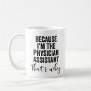 Recherche de assistant de médecin tasses Typographie