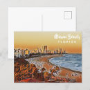 Recherche de vintage floride cartes postales Plage de miami