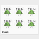 Recherche de marathonien autocollants Course