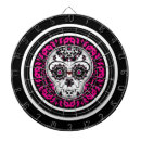 Recherche de dia los muertos de jeux de fléchettes Calavera