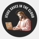 Recherche de serveur autocollants Jésus