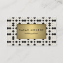 Recherche de chevron or cartes visite Motif