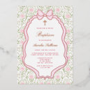 Recherche de motif floral invitations Petite fille
