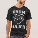 Recherche de groupe de musique du lycée tshirts Batteur
