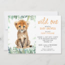 Recherche de cheetah invitations Mignon