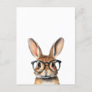 Recherche de joli lapin cartes postales Aquarelle
