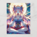 Recherche de belle fille cartes postales Anime