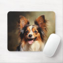 Recherche de chien papillon tapis souris Drôle