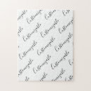 Recherche de motif noir puzzles Pour elle