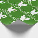 Recherche de humour de golf papier cadeau Drôle