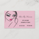 Recherche de ongles faits cartes visite Cheveux