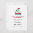 Recherche de voilier 11x16 invitations Bleu