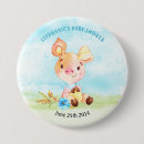 Recherche de porcelet badges Bleu