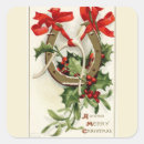 Recherche de cheval rouge autocollants Noël