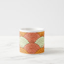 Recherche de motif mer tasses Abstrait