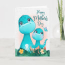 Recherche de dinosaures mignons vœux cartes Dino bébé