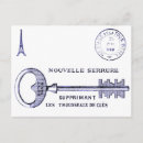 Recherche de cachet de la poste cartes postales Paris