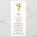 Recherche de tournesols mariage menus Script