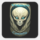 Recherche de alien bleu autocollants Aliens