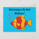 Recherche de poissons rouges cartes postales Orange