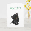 Recherche de chanceux vœux cartes Chat