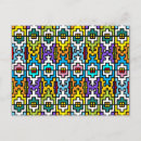 Recherche de motifs africains cartes postales Tribal