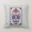Recherche de calaveras coussins Coloré