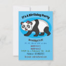 Recherche de panda géant invitations Mignon