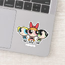 Recherche de girl power autocollants Powerpuff girls
