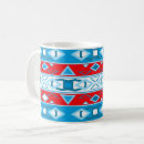 Recherche de lignes horizontales tasses Bleu