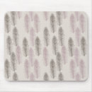 Recherche de plumes paon tapis souris Rose