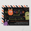 Recherche de monster mash invitations Orange