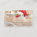 Recherche de chef cartes visite Dessert