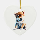 Recherche de shiba ornements Chiot