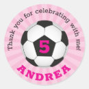 Recherche de ballon de football rose autocollants Fille
