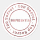 Recherche de espion secret autocollants Anniversaire
