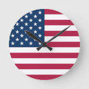 Recherche de drapeau des états unis horloges Américain