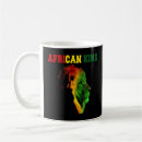 Recherche de drapeau africain tasses Noir
