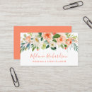 Recherche de fleur de pêche cartes visite Maquillage