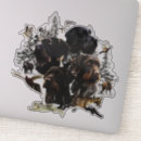 Recherche de chasse à oiseau autocollants Chien de chasse