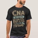 Recherche de infirmière auxiliaire tshirts Héros
