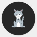 Recherche de amant de loup autocollants Animal