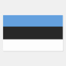 Recherche de drapeau estonien autocollants Pays